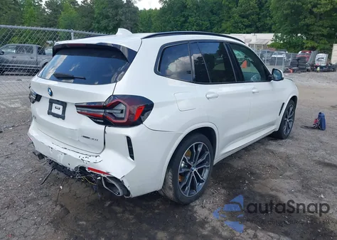 2022 BMW X3 xDrive30I из США, поврежденный, VIN 5UX53DP08N9M12047